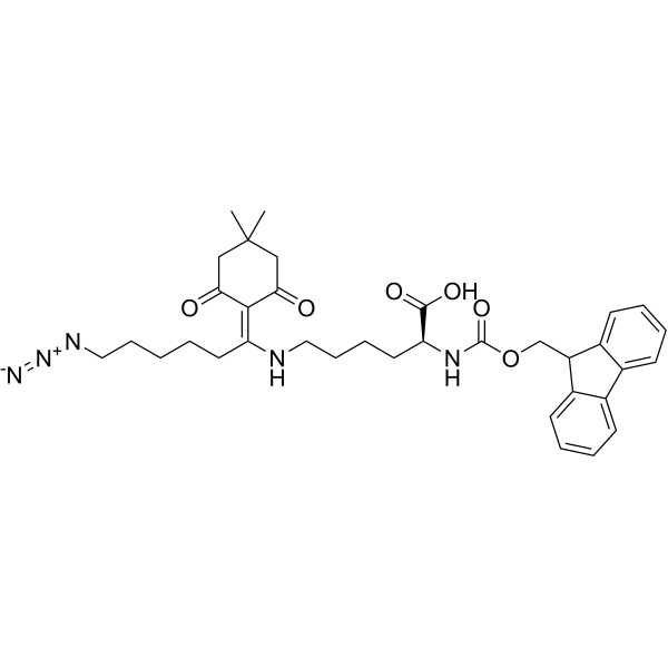 Fmoc-L-Lys(N3-Aca-DIM)-OH 2408993-39-3
